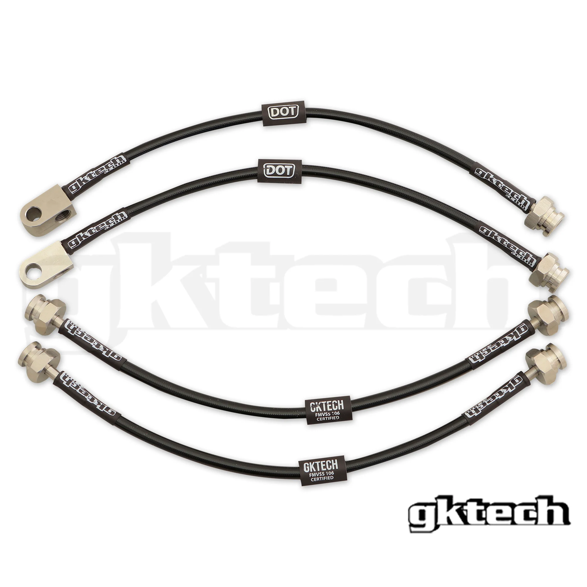 Nissan RZ34 braided brake line kit - Image 3