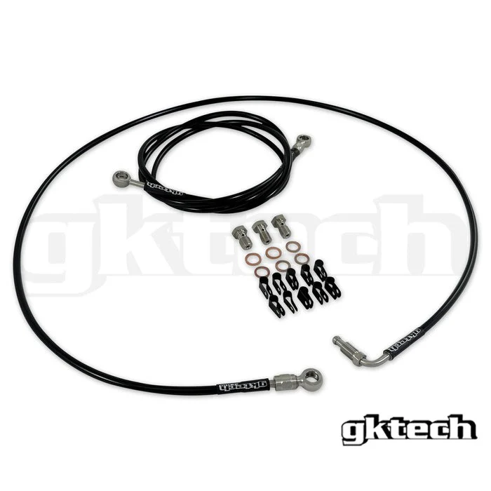 In-line e-brake braided brake line kit - Image 5