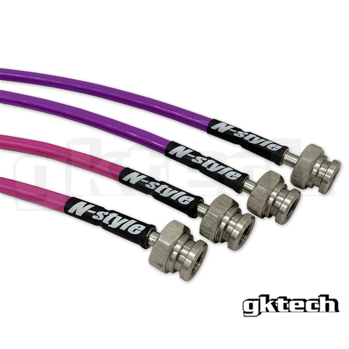 N-Style R32 GTS-T Braided Brake Line Set - Image 3