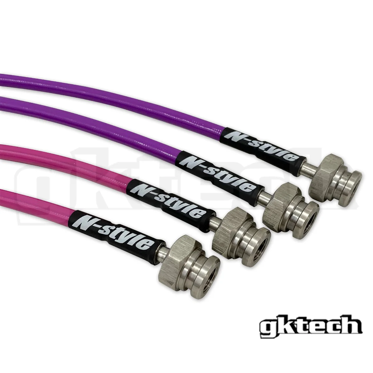N-Style S14 240sx/S15 to Z32/Skyline conversion braided brake lines - Image 4