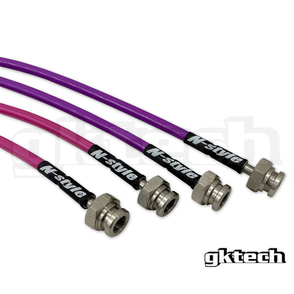 N-Style S14 240sx/S15 Silvia braided brake lines - Image 5