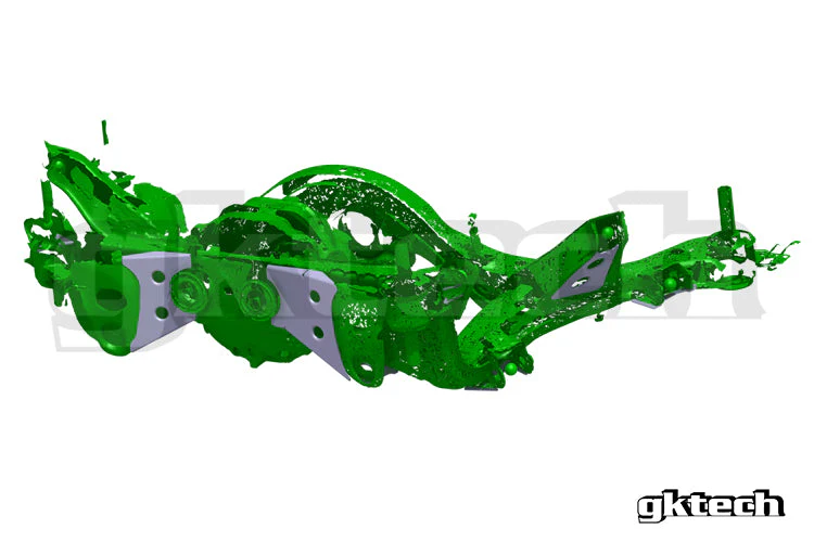 V2 S14 240sx /S15 Silvia subframe weld in reinforcement plates - Image 3
