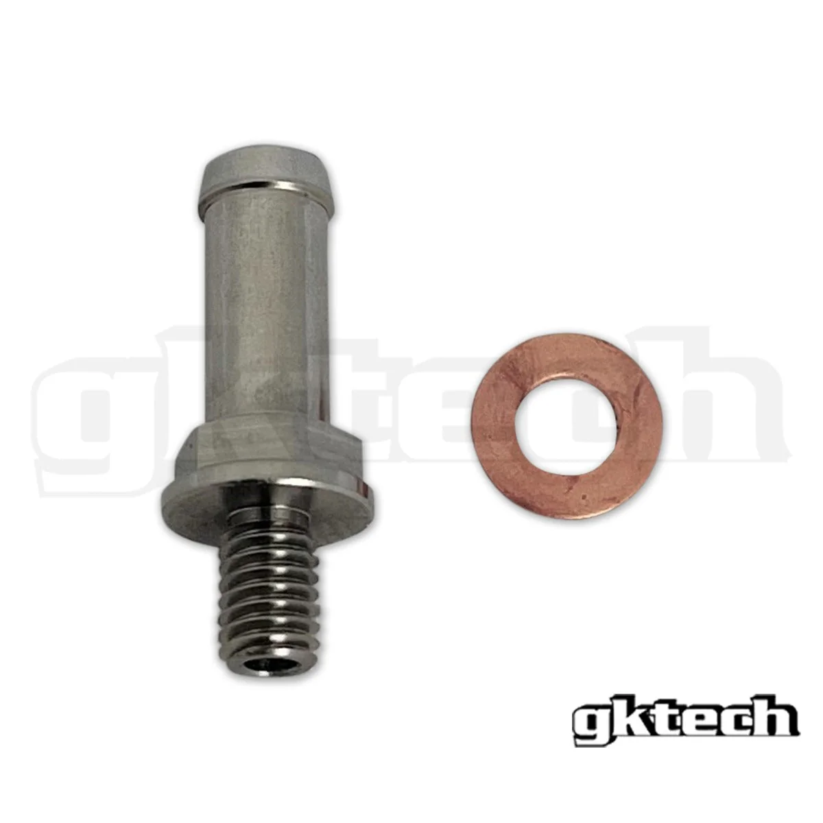 M6x1.0 to 8mm barbed fitting - Image 3