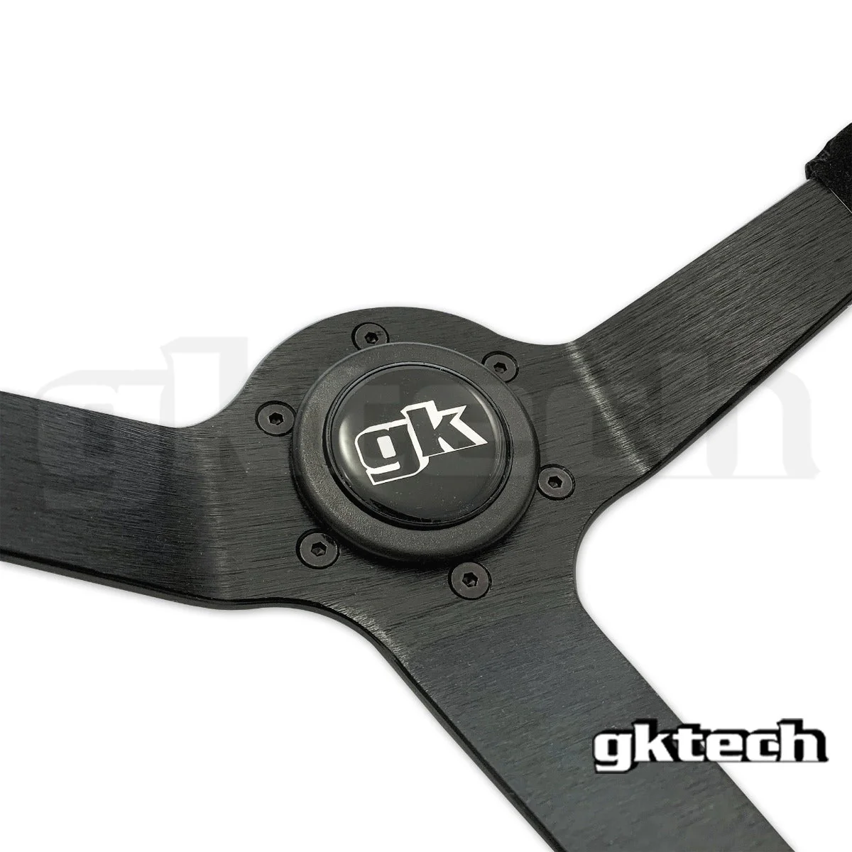 Steering wheel 350mm Deep dished suede - Image 9