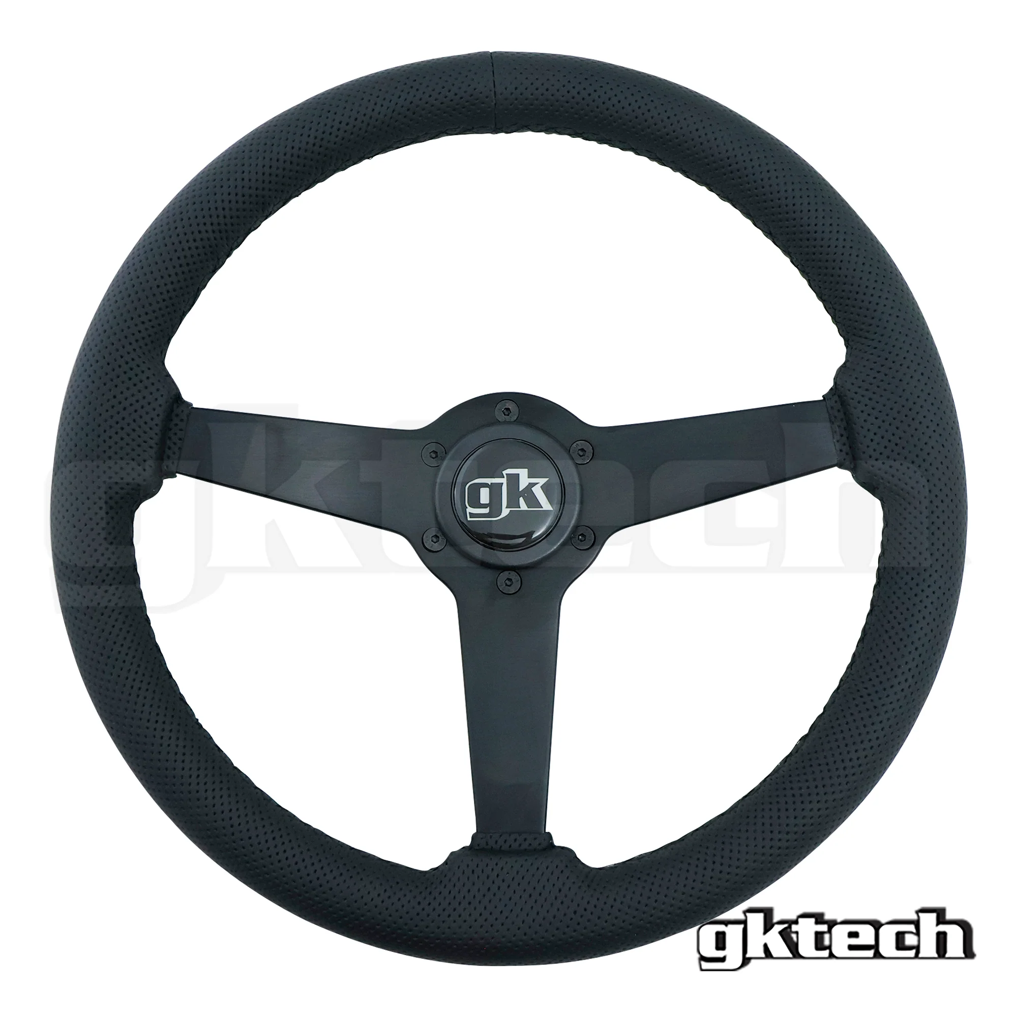 Steering Wheel 350mm Flat Leather - Image 4