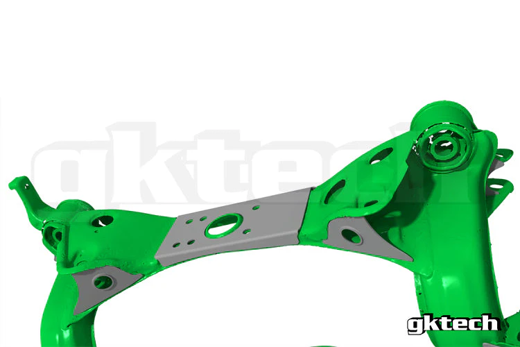 V2 S13 240sx/R32 GTS-T Skyline subframe weld in reinforcement plates - Image 8