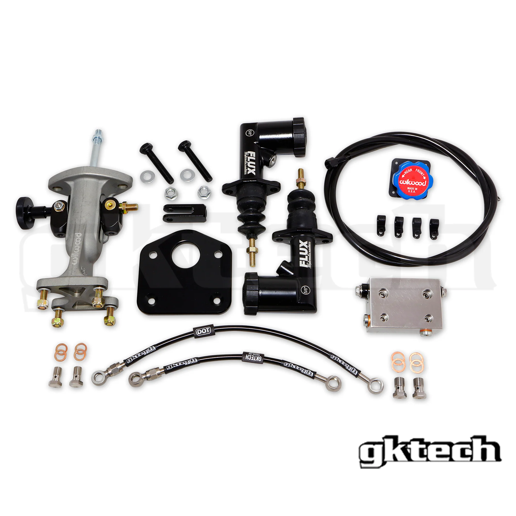Z33 350z Bolt on dual brake master cylinder kit - Image 3