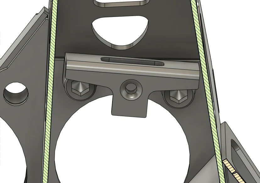Z33 350z Super Lock Drift Knuckle ABS sensor holder (PAIR) - Image 7