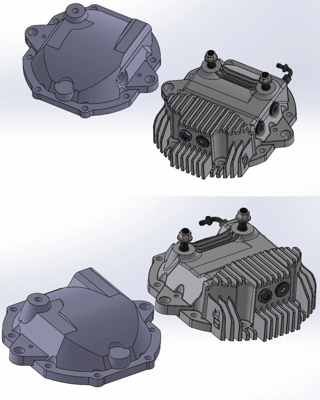 Z33 350z/Z34 370z & RZ34 Extended dual stud diff cover (Cover only) - Image 11