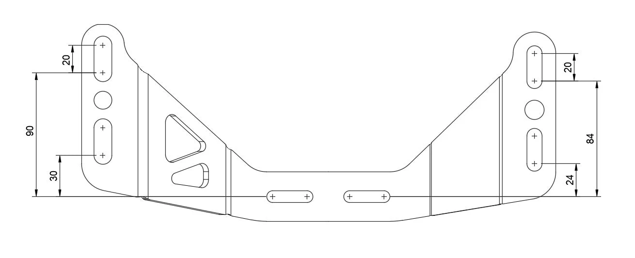 Z33 350Z/Z34 370z transmission conversion crossmember for 240sx - Image 6