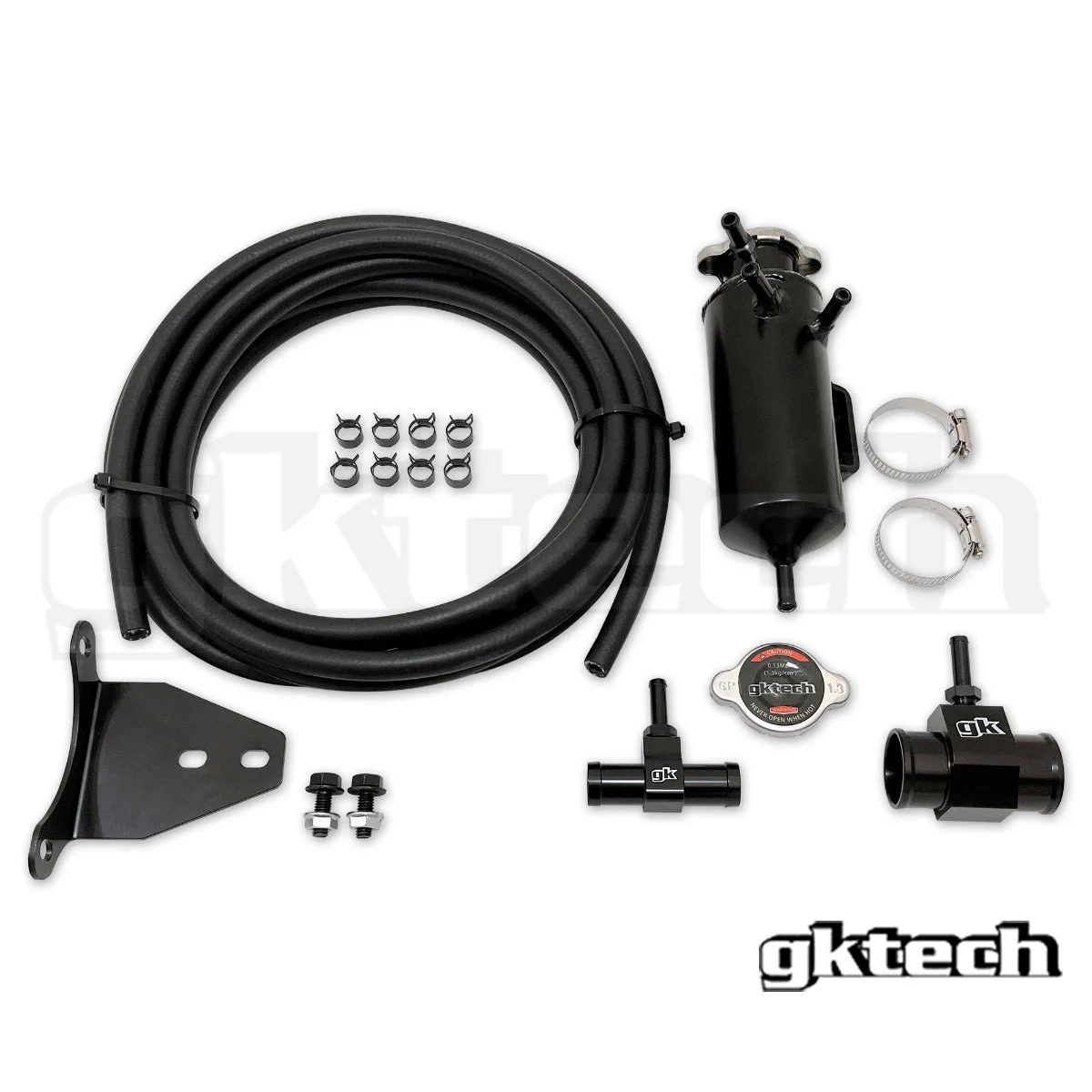 Z34 370z Non Pressurized Bolt on Coolant Swirl Pot Setup - Image 3