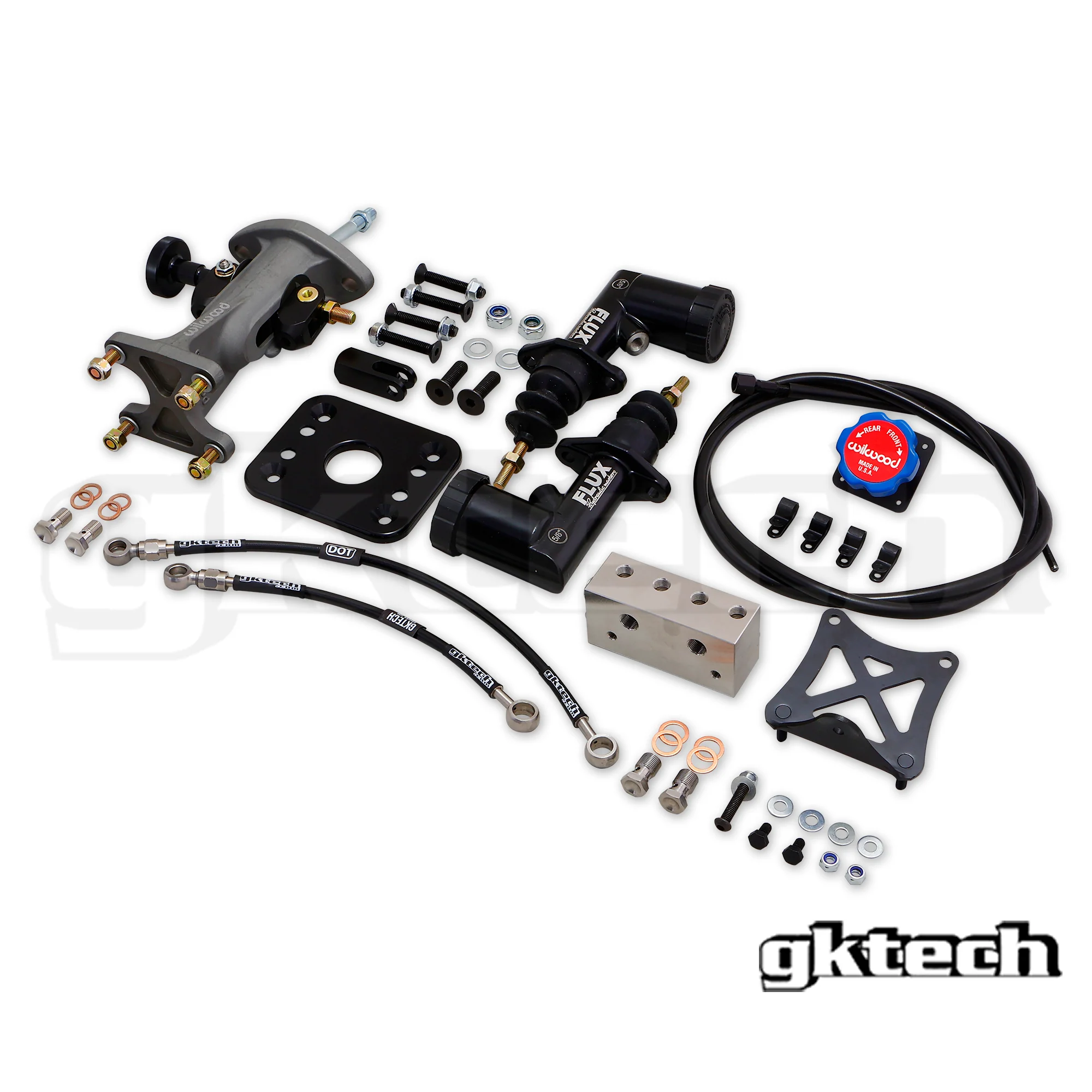 Z34 370z Bolt on dual brake master cylinder kit - Image 3