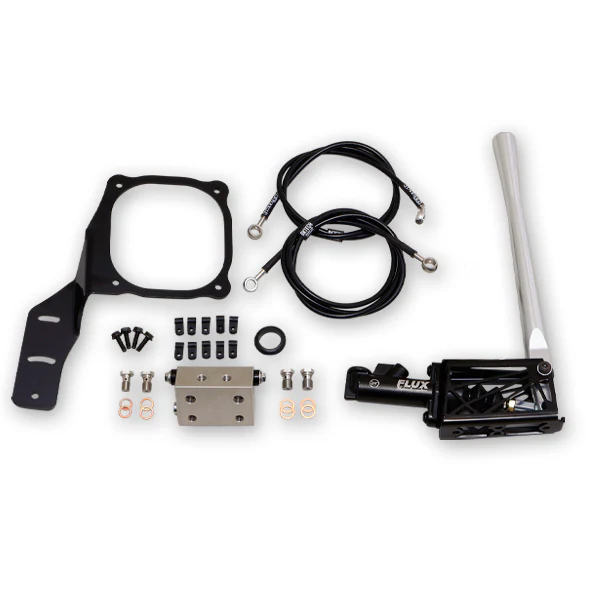 Z34 370z in-line hydraulic e-brake kit